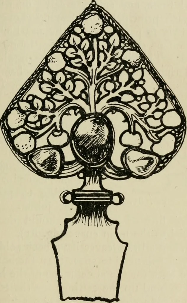 An illustration from Silverwork and jewelery; a text-book for students and workers in metal, by H. Wilson, 1903, leaf 158
