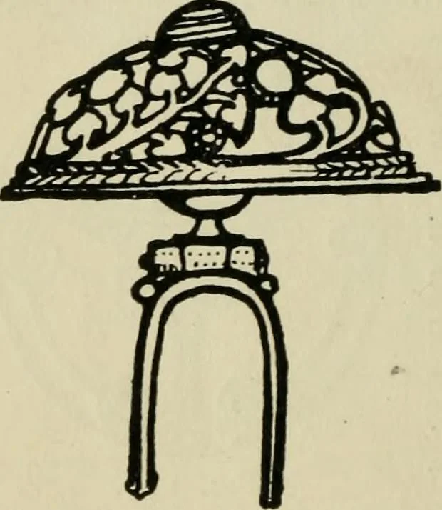 An illustration from Silverwork and jewelery; a text-book for students and workers in metal, by H. Wilson, 1903, leaf 183