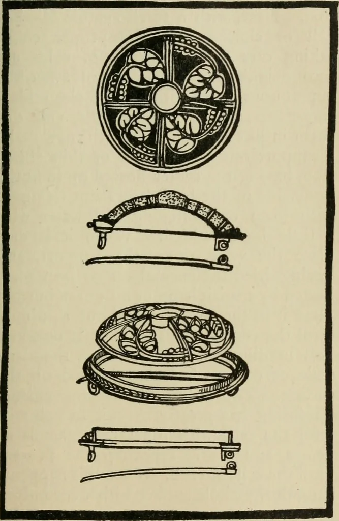 An illustration from Silverwork and jewelery; a text-book for students and workers in metal, by H. Wilson, 1903, leaf 212