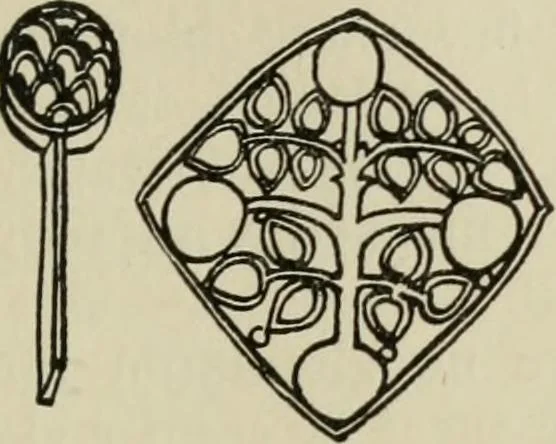 An illustration from Silverwork and jewelery; a text-book for students and workers in metal, by H. Wilson, 1903, leaf 224
