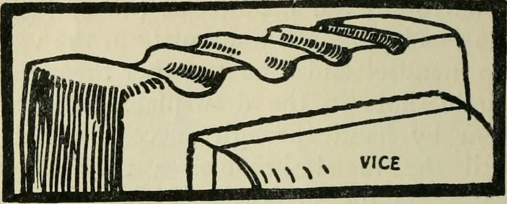 An illustration from Silverwork and jewelery; a text-book for students and workers in metal, by H. Wilson, 1903, leaf 233