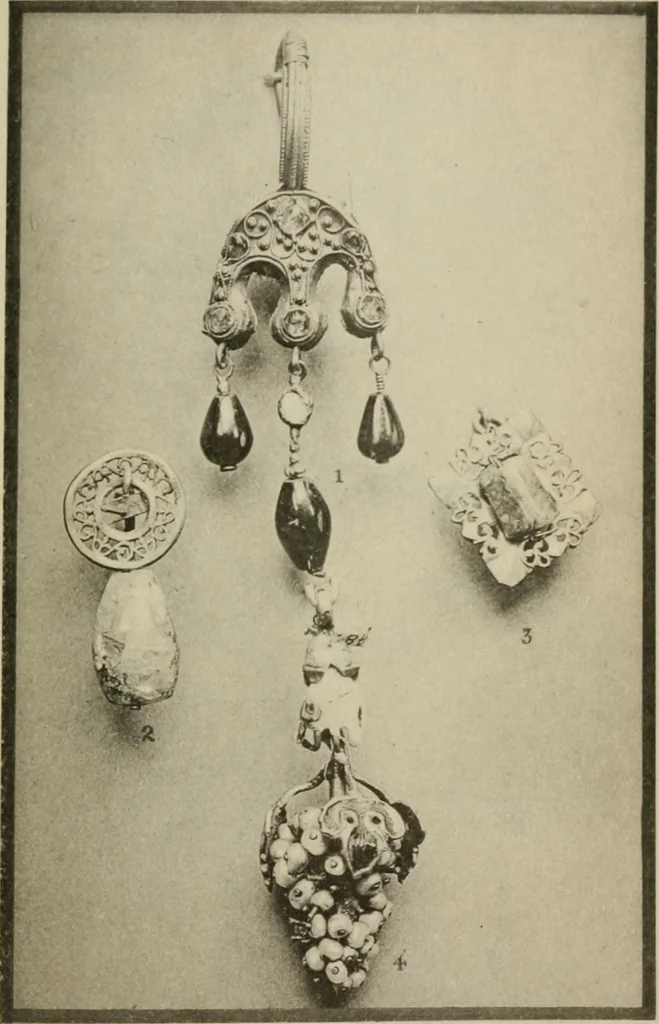 An illustration from Silverwork and jewelery; a text-book for students and workers in metal, by H. Wilson, 1903, leaf 288