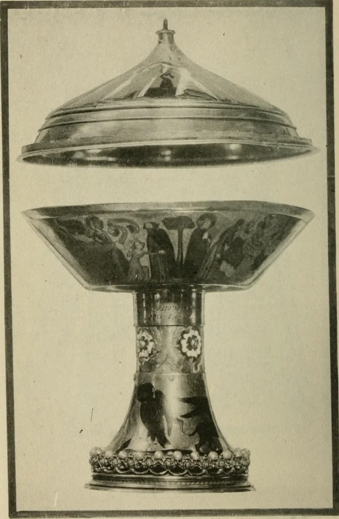 An illustration from Silverwork and jewelery; a text-book for students and workers in metal, by H. Wilson, 1903, leaf 299