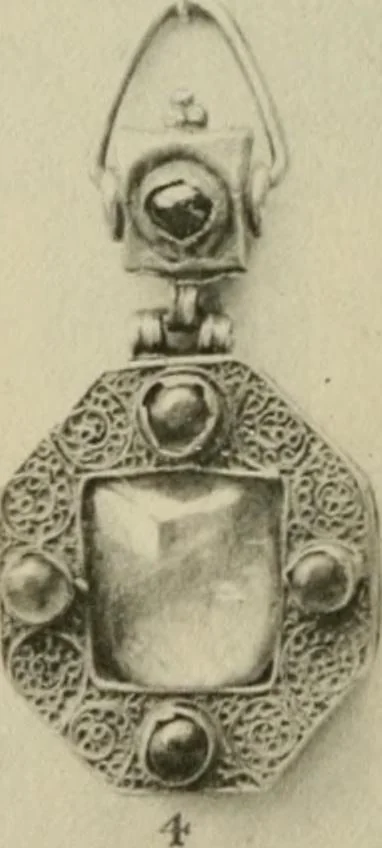 An illustration from Silverwork and jewelery; a text-book for students and workers in metal, by H. Wilson, 1903, leaf 301