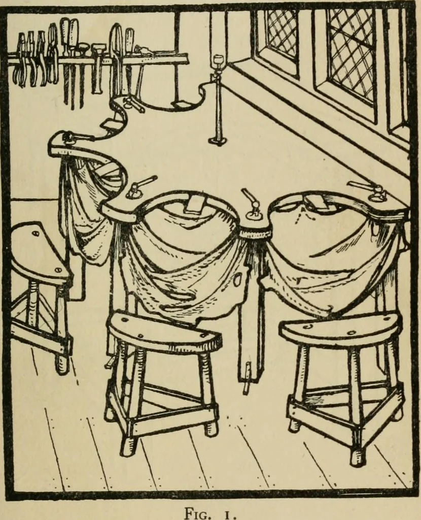 An illustration from Silverwork and jewelery; a text-book for students and workers in metal, by H. Wilson, 1903, leaf 44