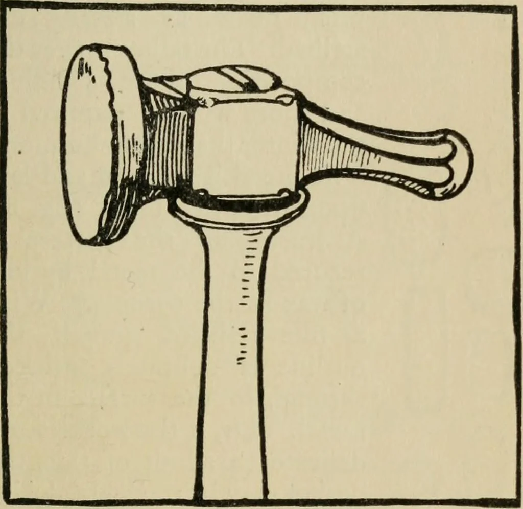 An illustration from Silverwork and jewelery; a text-book for students and workers in metal, by H. Wilson, 1903, leaf 52