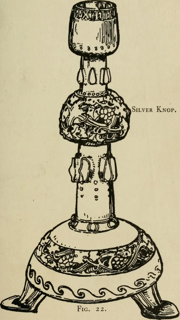 An illustration from Silverwork and jewelery; a text-book for students and workers in metal, by H. Wilson, 1903, leaf 76
