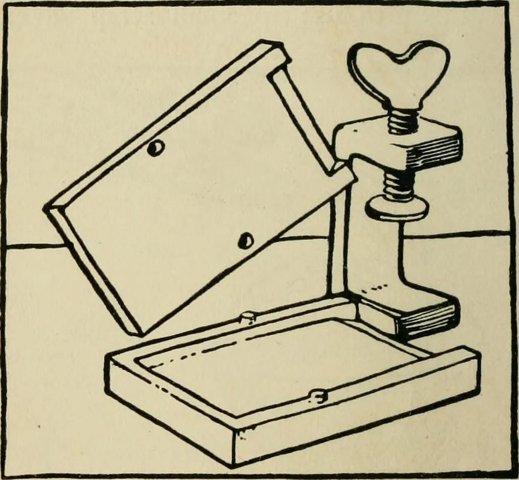 An illustration from Silverwork and jewelery; a text-book for students and workers in metal, by H. Wilson, 1903, leaf 95