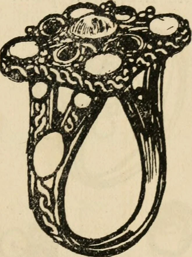 An illustration from Silverwork and jewelry : a text-book for students and workers in metal, 1912, leaf 114