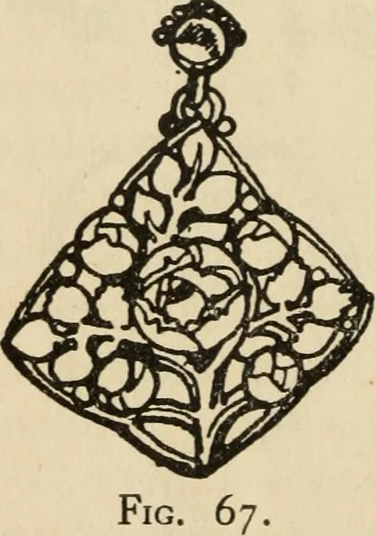 An illustration from Silverwork and jewelry : a text-book for students and workers in metal, 1912, leaf 131