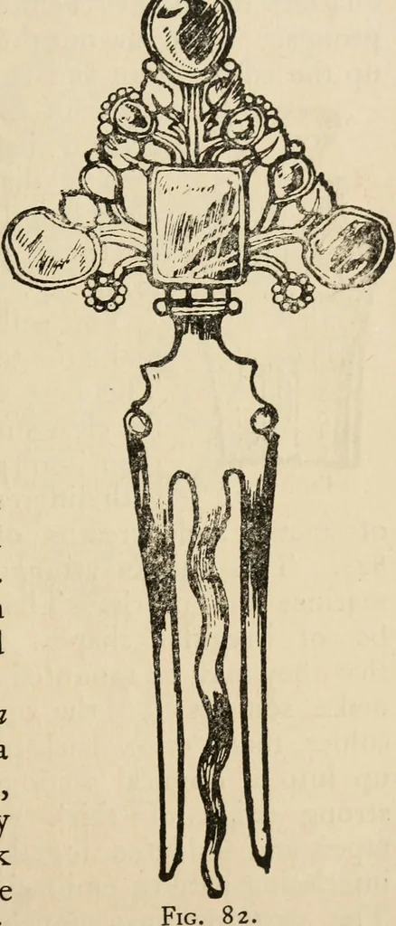An illustration from Silverwork and jewelry : a text-book for students and workers in metal, 1912, leaf 156