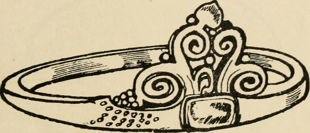 An illustration from Silverwork and jewelry : a text-book for students and workers in metal, 1912, leaf 166