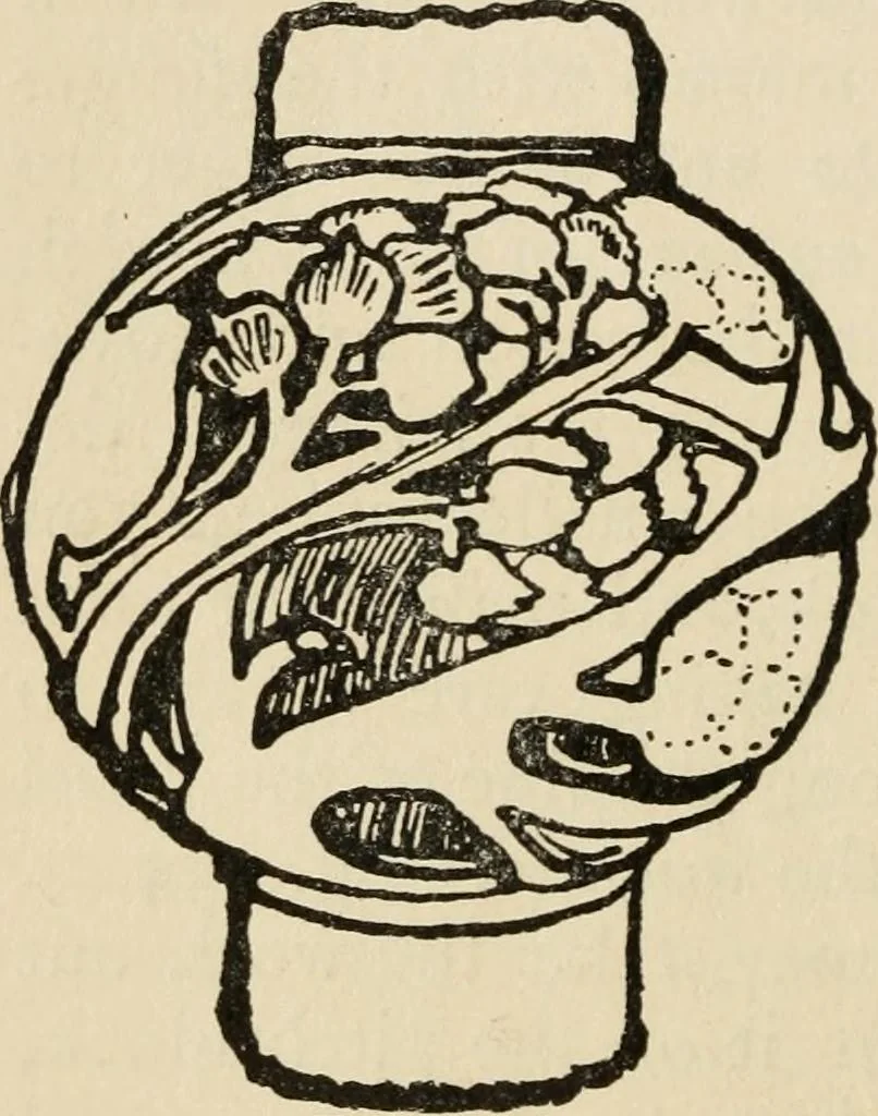 An illustration from Silverwork and jewelry : a text-book for students and workers in metal, 1912, leaf 197