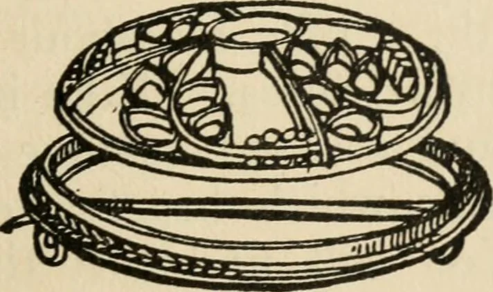 An illustration from Silverwork and jewelry : a text-book for students and workers in metal, 1912, leaf 212