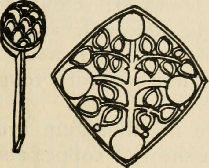 An illustration from Silverwork and jewelry : a text-book for students and workers in metal, 1912, leaf 224
