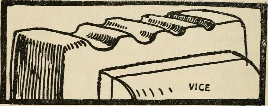 An illustration from Silverwork and jewelry : a text-book for students and workers in metal, 1912, leaf 233