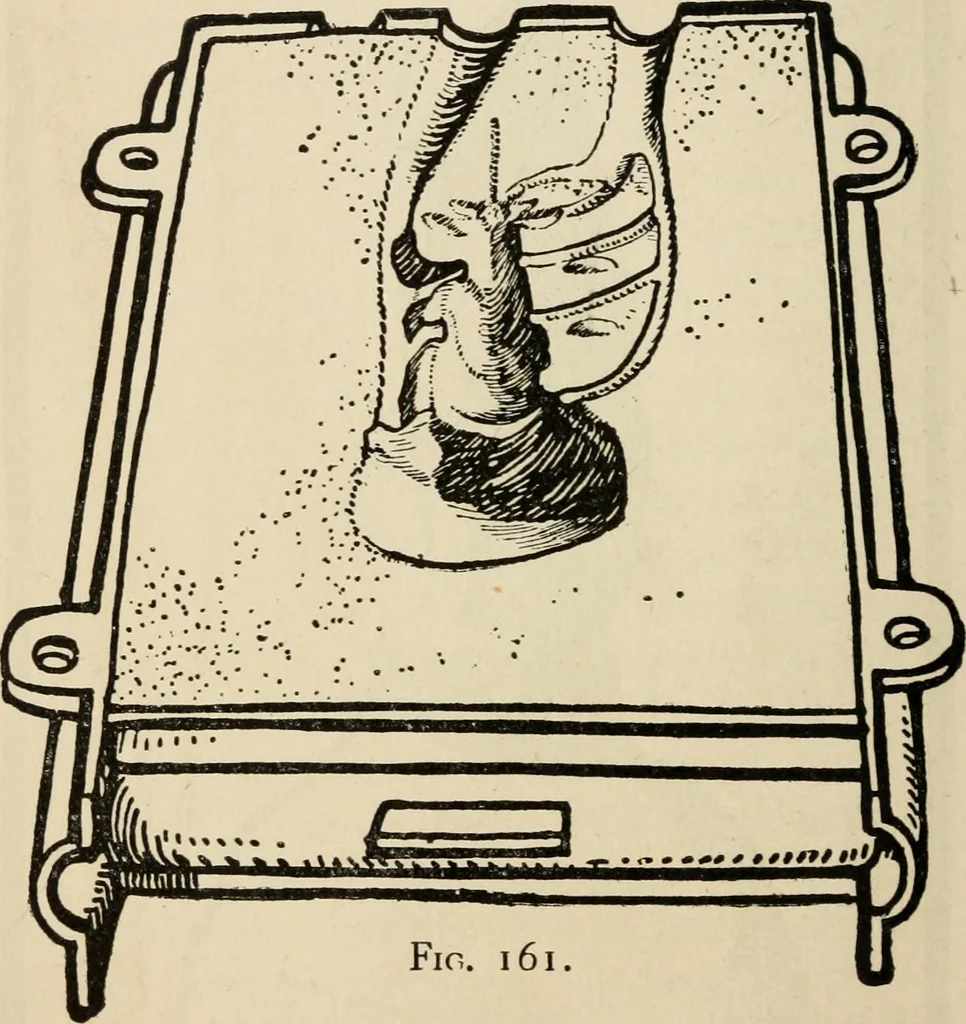 An illustration from Silverwork and jewelry : a text-book for students and workers in metal, 1912, leaf 261