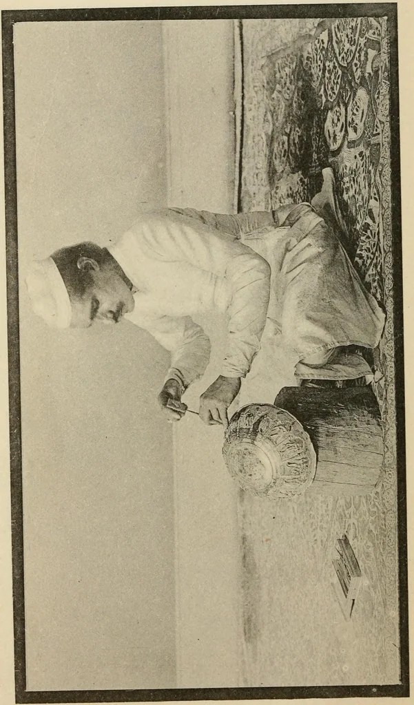 An illustration from Silverwork and jewelry : a text-book for students and workers in metal, 1912, leaf 449