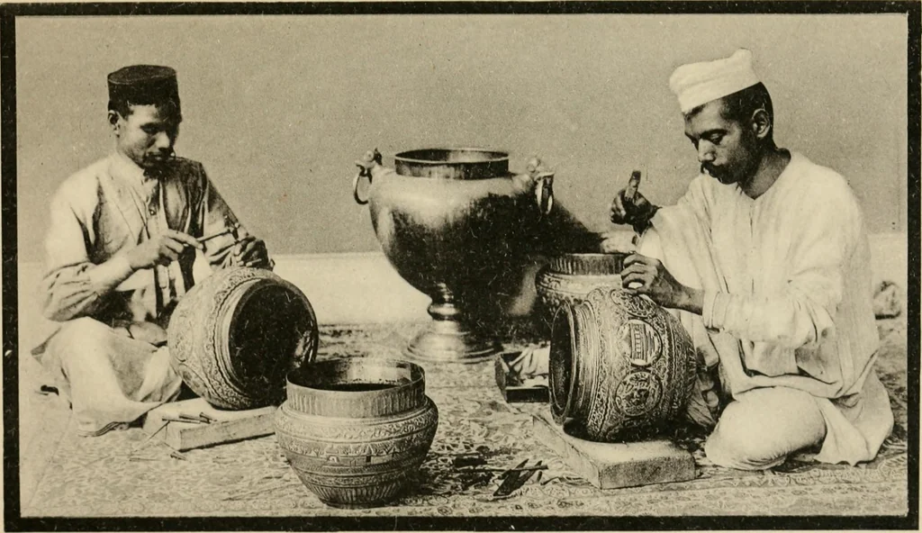 An illustration from Silverwork and jewelry : a text-book for students and workers in metal, 1912, leaf 452