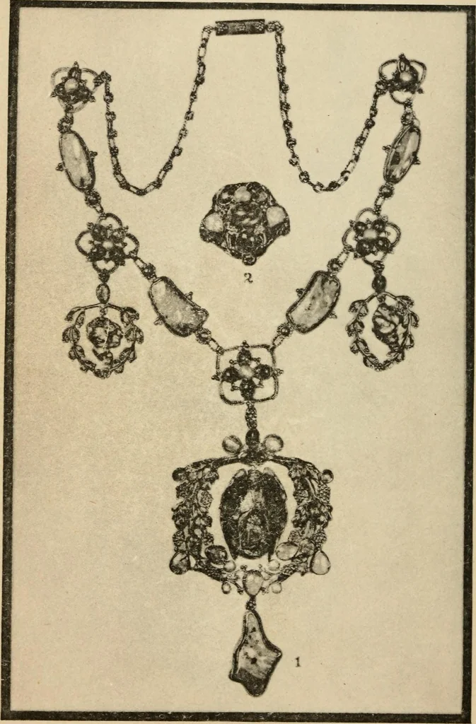 An illustration from Silverwork and jewelry : a text-book for students and workers in metal, 1912, leaf 503