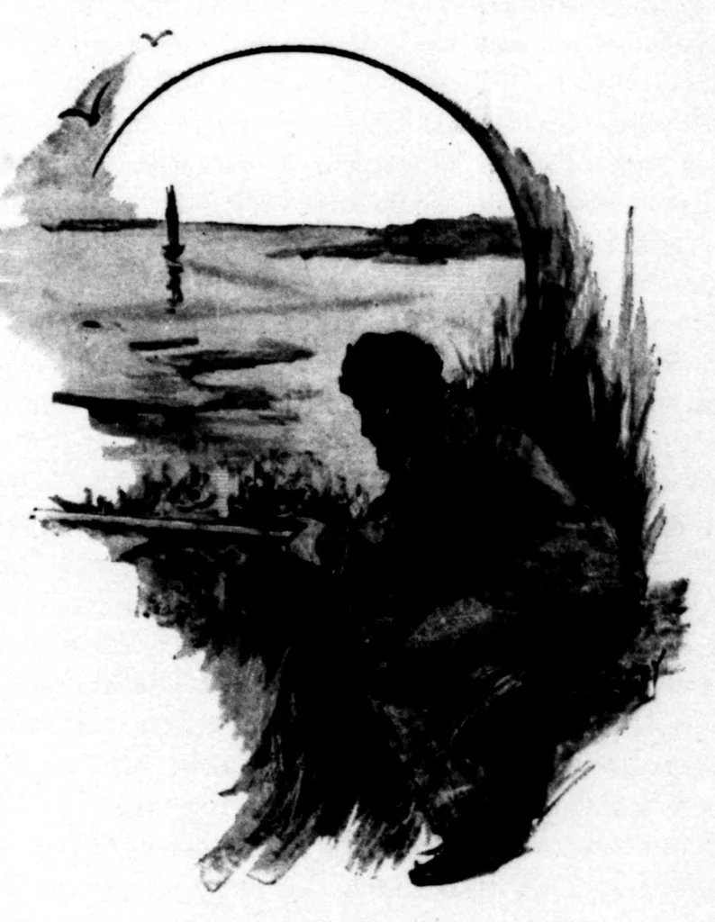 An illustration from The Badminton Magazine 1895-09: Vol 1 Iss 2, 1895, leaf 48