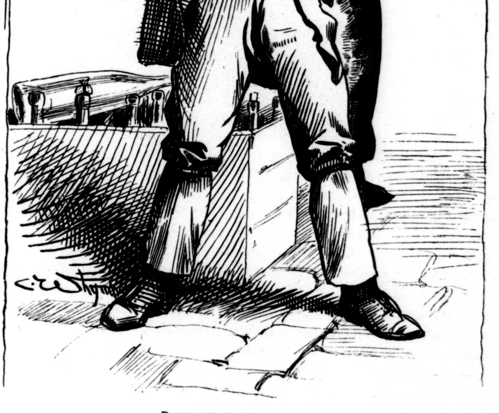 An illustration from The Badminton Magazine of Sports and Pasttimes 1896-01: Vol 2 Iss 6, 1896, leaf 36