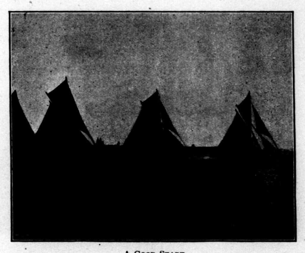 An illustration from The Badminton Magazine 1896-04: Vol 2 Iss 9, 1896, leaf 2