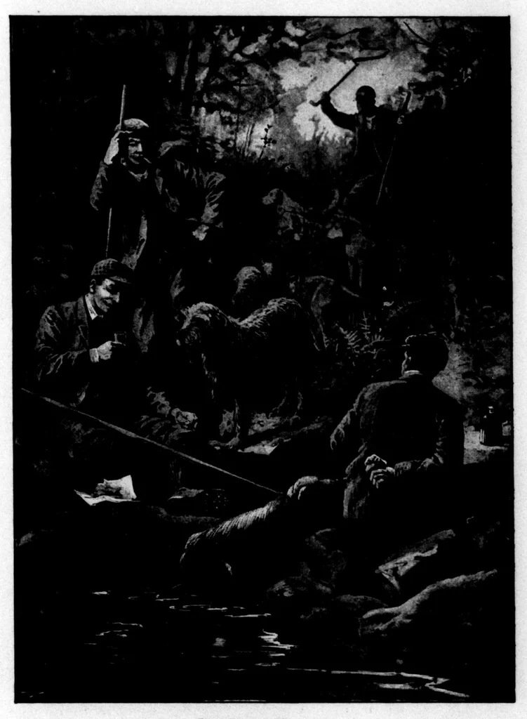 An illustration from The Badminton Magazine 1896-04: Vol 2 Iss 9, 1896, leaf 42