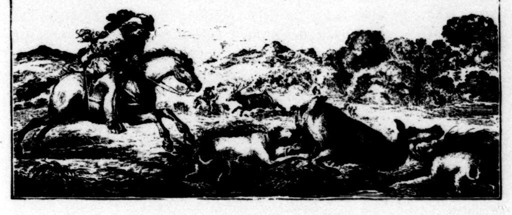 An illustration from The Badminton Magazine 1896-08: Vol 3 Iss 13, 1896, leaf 110
