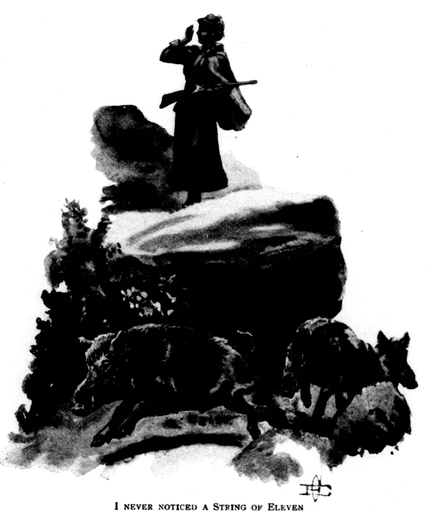 An illustration from The Badminton Magazine 1897-02: Vol 4 Iss 19, 1897, leaf 111