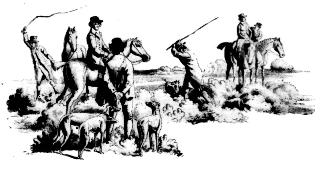 An illustration from The Badminton Magazine 1897-03: Vol 4 Iss 20, 1897, leaf 24