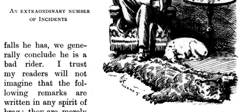 An illustration from The Badminton Magazine 1897-08: Vol 5 Iss 25, 1897, leaf 88