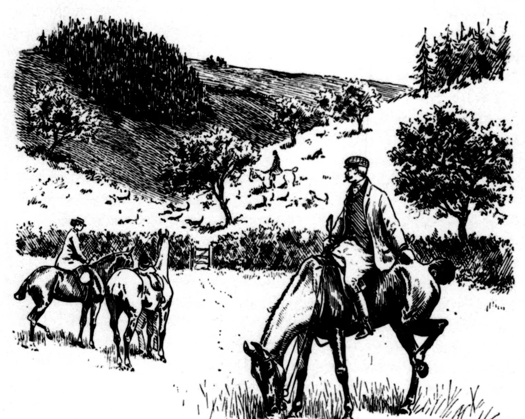 An illustration from The Badminton Magazine 1897-10: Vol 5 Iss 27, 1897, leaf 9