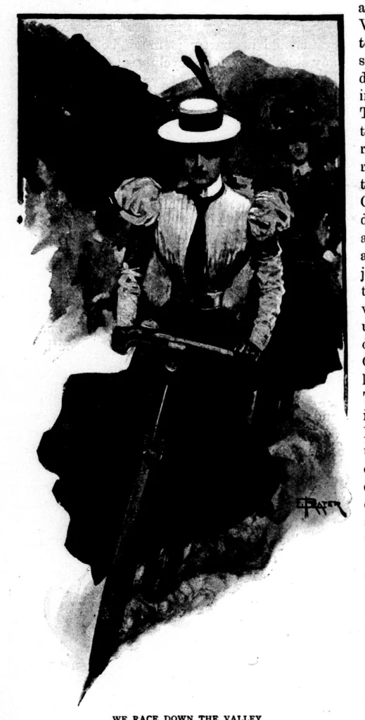 An illustration from The Badminton Magazine 1898-02: Vol 6 Iss 31, 1898, leaf 47