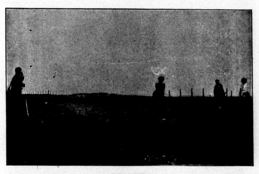 An illustration from The Badminton Magazine of Sports and Pasttimes 1898-07: Vol 7 Iss 36, 1898, leaf 108