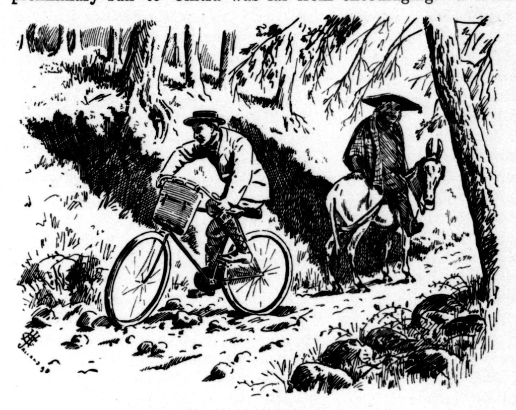 An illustration from The Badminton Magazine 1898-09: Vol 7 Iss 38, 1898, leaf 100