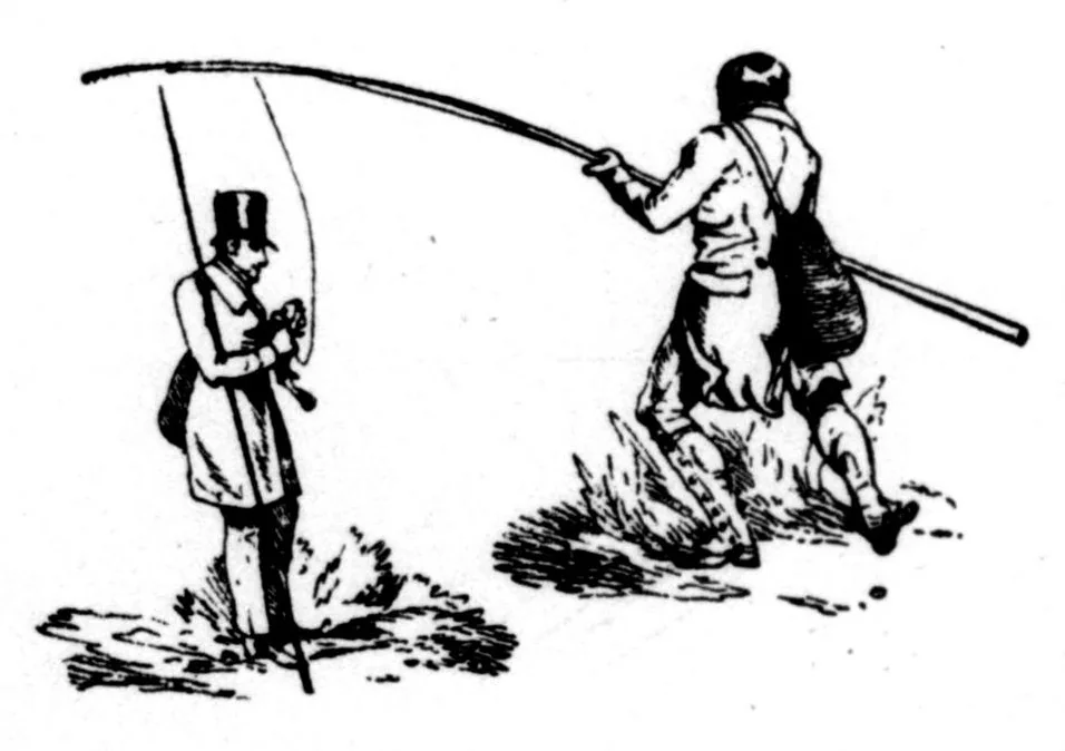 An illustration from The Badminton Magazine 1898-11: Vol 7 Iss 40, 1898, leaf 55