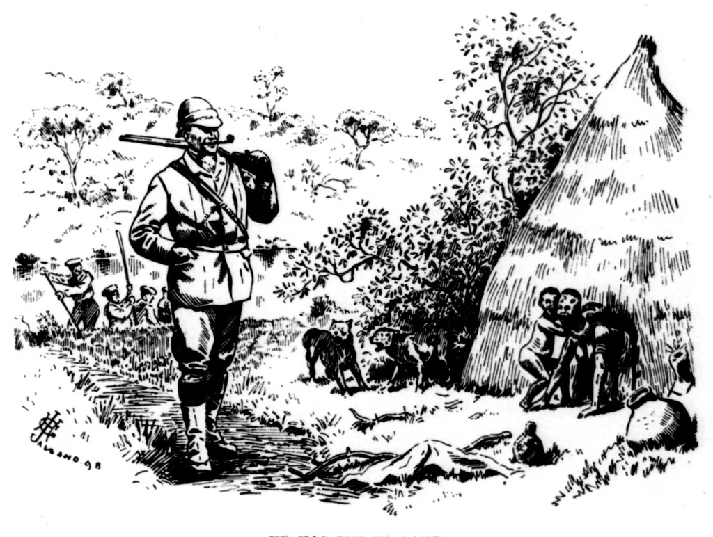 An illustration from The Badminton Magazine 1899-06: Vol 8 Iss 47, 1899, leaf 80