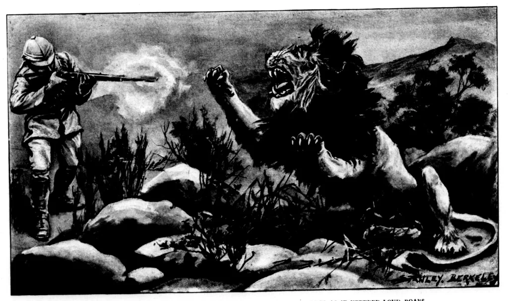 An illustration from The Badminton Magazine of Sports and Pasttimes 1899-07: Vol 9 Iss 48, 1899, leaf 102