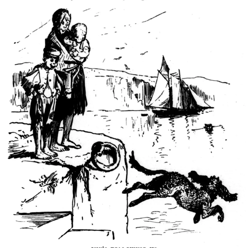 An illustration from The Badminton Magazine of Sports and Pasttimes 1899-07: Vol 9 Iss 48, 1899, leaf 6