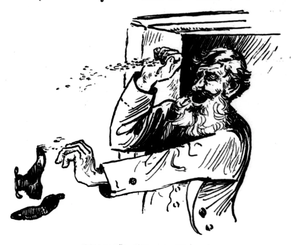 An illustration from The Badminton Magazine 1899-09: Vol 9 Iss 50, 1899, leaf 110
