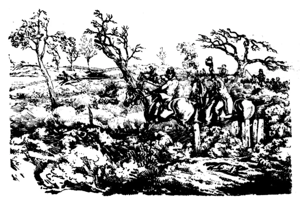 An illustration from The Badminton Magazine 1899-11: Vol 9 Iss 52, 1899, leaf 95