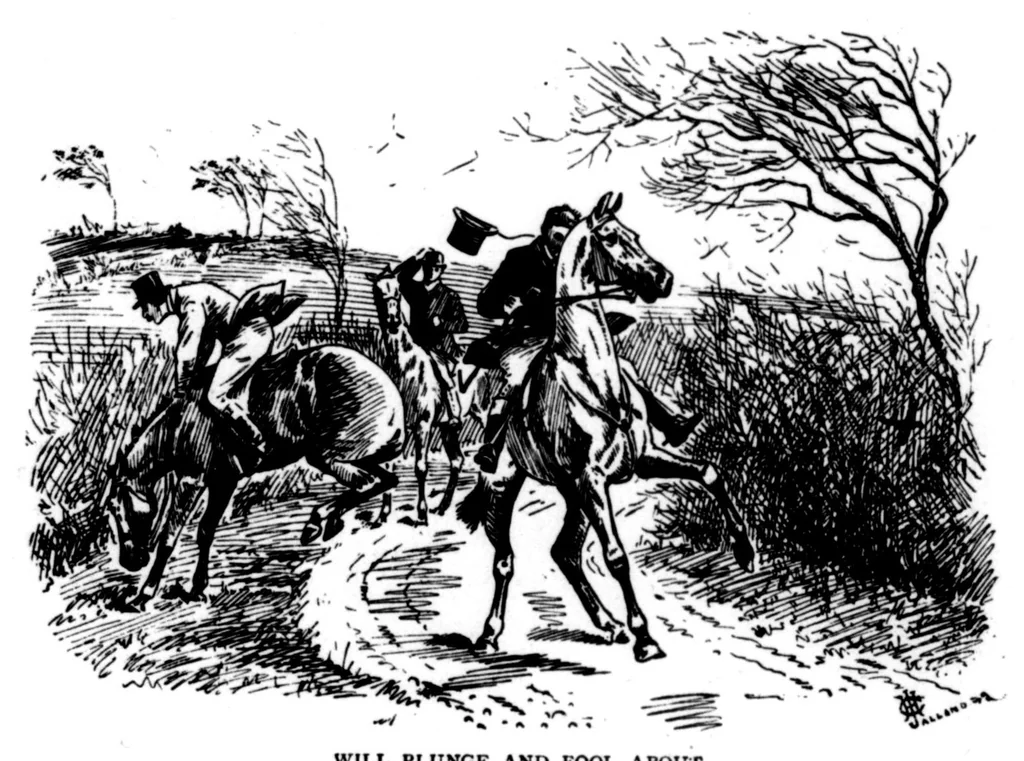 An illustration from The Badminton Magazine 1899-12: Vol 9 Iss 53, 1899, leaf 101