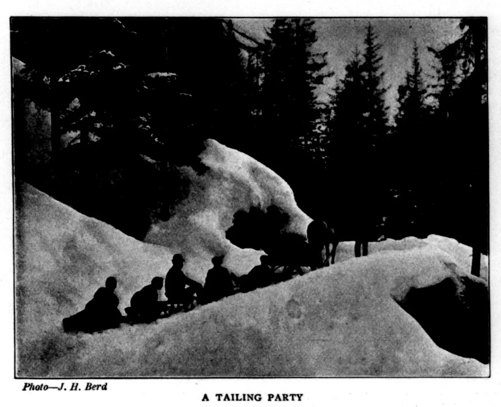 An illustration from The Badminton Magazine 1899-12: Vol 9 Iss 53, 1899, leaf 36