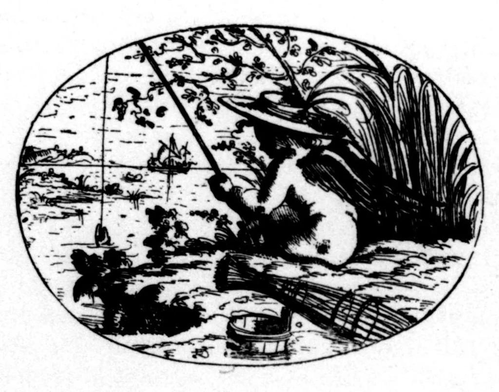 An illustration from The Badminton Magazine 1900-04: Vol 10 Iss 57, 1900, leaf 117