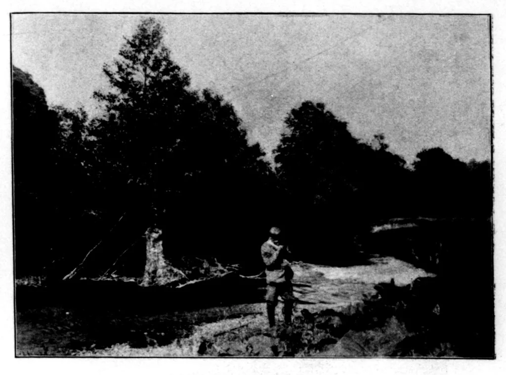 An illustration from The Badminton Magazine 1900-05: Vol 10 Iss 58, 1900, leaf 104