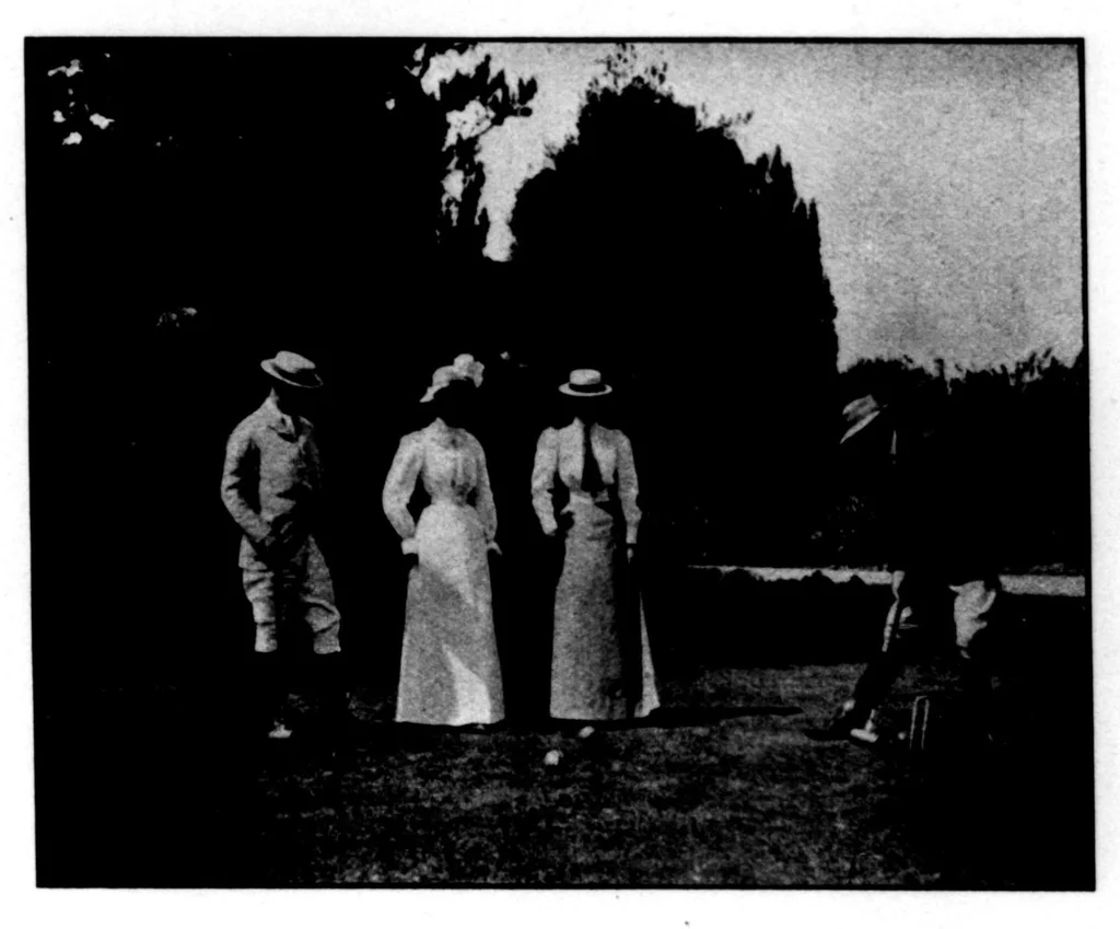 An illustration from The Badminton Magazine 1900-09: Vol 11 Iss 62, 1900, leaf 110