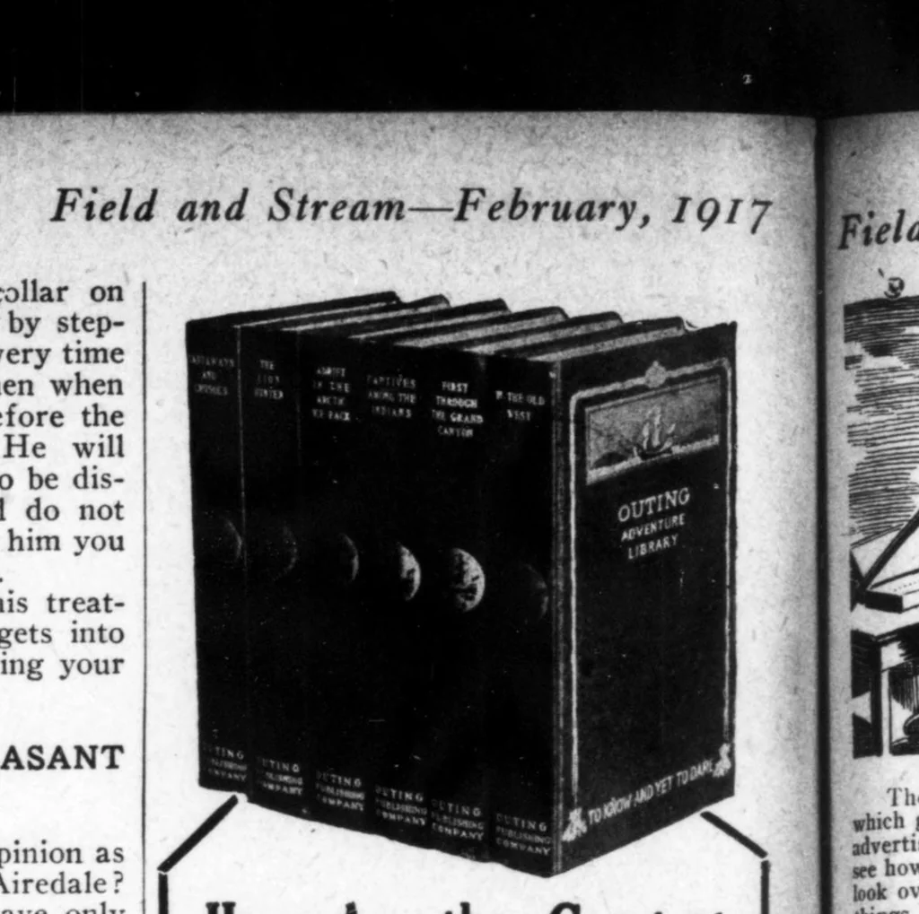 An illustration from Field and Stream 1917-02: Vol 21 Iss 10, 1917, leaf 69