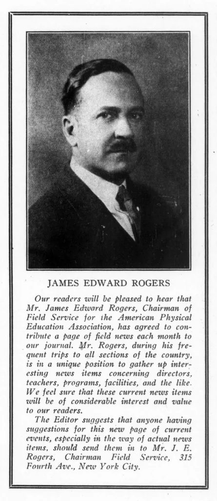 An illustration from American Association for Health, Physical Education and Recreation Journal 1930-03: Vol 1 Iss 3, 1930, leaf 20