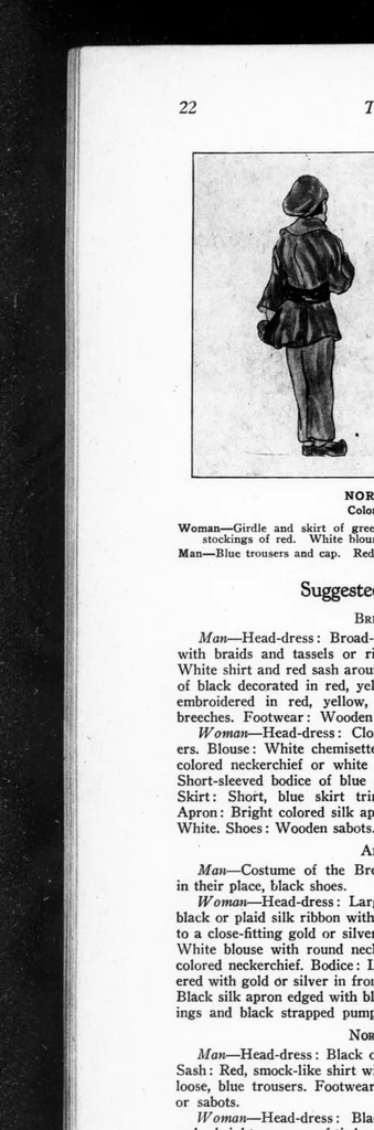 An illustration from American Association for Health, Physical Education and Recreation Journal 1930-03: Vol 1 Iss 3, 1930, leaf 23